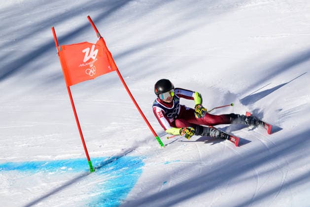 260215 Valerie Grenier of Canada competes in women s alpine skiing giant slalom during day 9 of the 2026 Winter Olympics on February 15, 2026 in Cortina. Photo: Joel Marklund BILDBYRAN kod JM JM0793 bbeng alpint alpine skiing Olympic Games, Olympische Spiele, Olympia, OS olympics winter olympics os ol olympiska spel vinter-os olympiske leker milano cortina 2026 milan cortina 2026 milano cortina 2026 olympic games milano cortina 2026 winter olympic games milano cortina-os milano cortina-ol vinter-ol giant slalom storslalom storslalam dam kanada *** 260215 Valerie Grenier of Canada competes in women s alpine skiing giant slalom during day 9 of the 2026 Winter Olympics on February 15, 2026 in Cortina Photo Joel Marklund BILDBYRAN kod JM JM0793 bbeng alpine alpine skiing olympic games olympics winter olympics os ol olympiska spel vinter os olympiske leker milano cortina 2026 milan cortina 2026 milano cortina 2026 olympic games milano cortina 2026 winter olympic games milano cortina os milano cortina ol vinter ol giant slalom storslalom storslalam dam kanada  Copyright: JOELxMARKLUND BB260215JM025