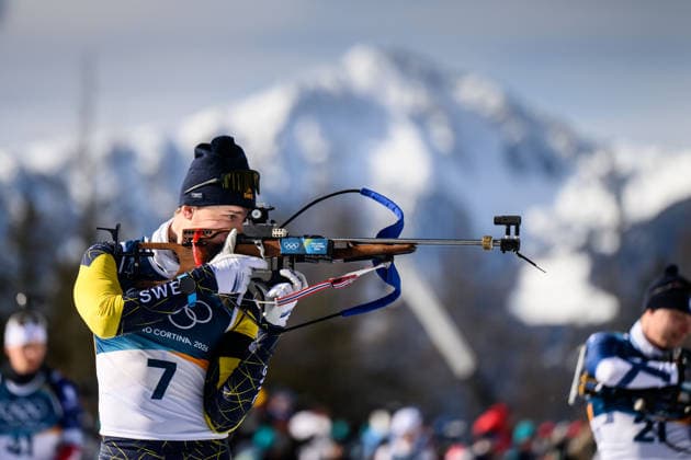 260215 Martin Ponsiluoma of Sweden during zeroing in men s biathlon 12,5 km pursuit during day 9 of the 2026 Winter Olympics on February 15, 2026 in Anterselva. Photo: Mathias Bergeld BILDBYRAN kod MB MB1329 skidskytte biathlon skiskyting Olympic Games, Olympische Spiele, Olympia, OS olympics winter olympics os ol olympiska spel vinter-os olympiske leker milano cortina 2026 milan cortina 2026 milano cortina 2026 olympic games milano cortina 2026 winter olympic games milano cortina-os milano cortina-ol vinter-ol 9 bbeng pursuit jaktstart Sweden sverige *** 260215 Martin Ponsiluoma of Sweden during zeroing in men s biathlon 12,5 km pursuit during day 9 of the 2026 Winter Olympics on February 15, 2026 in Anterselva Photo Mathias Bergeld BILDBYRAN code MB MB1329 biathlon biathlon olympic games olympics olympics winter olympics os ol olympiska spel vinter os olympiske leker milano cortina 2026 milan cortina 2026 milano cortina 2026 olympic games milano cortina 2026 winter olympic games milano cortina os milano cortina ol vinter ol 9 bbeng pursuit jaktstart Sweden sverige  Copyright: MATHIASxBERGELD BB260215MB002