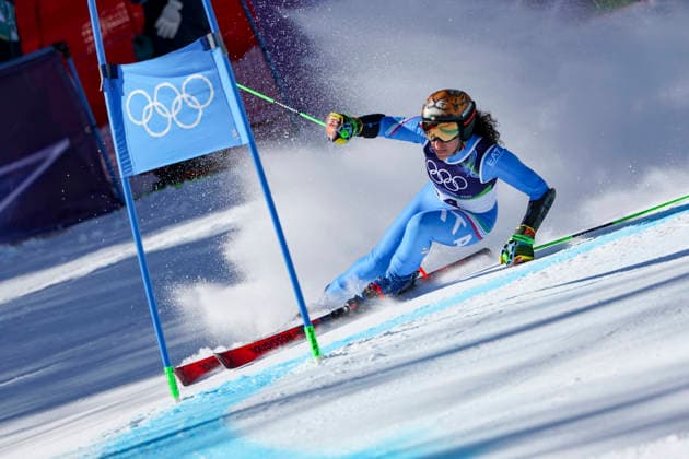 OLYMPICS - Winter Olympic Games, Olympische Spiele, Olympia, OS Milano Cortina 2026 CORTINA D AMPEZZO,ITALY,15.FEB.26 - OLYMPICS, ALPINE SKIING - Winter Olympic Games Milano Cortina 2026, giant slalom, women.. Image shows Federica Brignone (ITA).  GEPAxpictures xMaticxKlansek