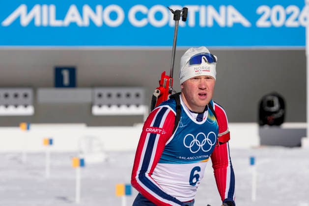 Winter Olympics in Milan Cortina 2026 Anterselva, Italy 20260215. Johannes Dale-Skjevdal from Norway before the 12.5 km pursuit start in biathlon during the Winter Olympics in Milan Cortina 2026. Photo: Heiko Junge NTB Anterselva Italy EDITORIAL USE ONLY. RESTRICTED USE FOR BETTING COMPANIES Ref:_SPONXXzfPLma8s.jpg *** Winter Olympics in Milan Cortina 2026 Anterselva, Italy 20260215 Johannes Dale Skjevdal from Norway before the 12 5 km pursuit start in biathlon during the Winter Olympics in Milan Cortina 2026 Photo Heiko Junge NTB Anterselva Italy EDITORIAL USE ONLY RESTRICTED USE FOR BETTING COMPANIES  Copyright: xHeikoxJungex xNTBx