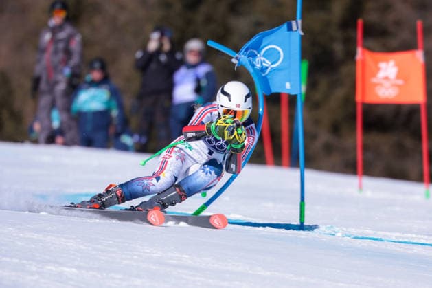 TL ST Jernesund (NOR) during the Olympic Winter games, Winterspiele,Spiele, Summer games Milano-Cortina 2026, Alpine Skiing Women s Giant Slalom on February 15, 2026 at Tofane Alpine Skiing Centre in Cortina d Ampezzo, Italy  Copyright: xLucianoxMariaxBisi IPAxSportx xipa-agency.netx xx IPA_71538060 IPA_Agency_IPA71538060