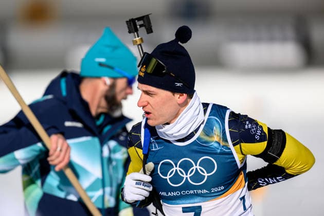 260215 Martin Ponsiluoma of Sweden during zeroing in men s biathlon 12,5 km pursuit during day 9 of the 2026 Winter Olympics on February 15, 2026 in Anterselva. Photo: Jon Olav Nesvold BILDBYRAN COP 217 MB1329 skidskytte biathlon skiskyting Olympic Games, Olympische Spiele, Olympia, OS olympics winter olympics os ol olympiska spel vinter-os olympiske leker milano cortina 2026 milan cortina 2026 milano cortina 2026 olympic games milano cortina 2026 winter olympic games milano cortina-os milano cortina-ol vinter-ol 9 bbeng pursuit jaktstart *** 260215 Martin Ponsiluoma of Sweden during zeroing in men s biathlon 12,5 km pursuit during day 9 of the 2026 Winter Olympics on February 15, 2026 in Anterselva Photo Jon Olav Nesvold BILDBYRAN COP 217 MB1329 biathlon biathlon olympic games olympics winter olympics os ol olympiska spel vinter os olympiske leker milano cortina 2026 milan cortina 2026 milano cortina 2026 olympic games milano cortina 2026 winter olympic games milano cortina os milano cortina ol vinter ol 9 bbeng pursuit jaktstart  Copyright: JONxOLAVxNESVOLD BB260215JE003