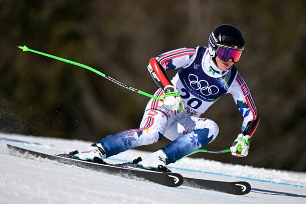 OLYMPICS - Winter Olympic Games, Olympische Spiele, Olympia, OS Milano Cortina 2026 CORTINA D AMPEZZO,ITALY,15.FEB.26 - OLYMPICS, ALPINE SKIING - Winter Olympic Games Milano Cortina 2026, giant slalom, women.. Image shows Kajsa Vickhoff Lie (NOR).  GEPAxpictures xAlexanderxSolc