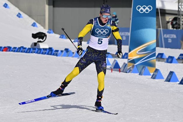 ANTERSELVA, ITALY 20260215 Sebastian Samuelsson at the start of the men s 12.5 km pursuit start in biathlon in Anterselva during the Winter Olympics in Milan Cortina, Italy. *** The image is included in the SPORTS PACKAGE. For others PAYMENT IMAGE ** ANTERSELVA ITALY x10030x *** ANTERSELVA, ITALY 20260215 Sebastian Samuelsson at the start of the men s 12 5 km pursuit start in biathlon in Anterselva during the Winter Olympics in Milan Cortina, Italy The image is included in the SPORTS PACKAGE For others PAYMENT IMAGE ANTERSELVA ITALY x10030x  Copyright: xJonasxEkströmer TTx 2026 OLYMPICS BIENBALL SHOOT MEN S PURSUE START