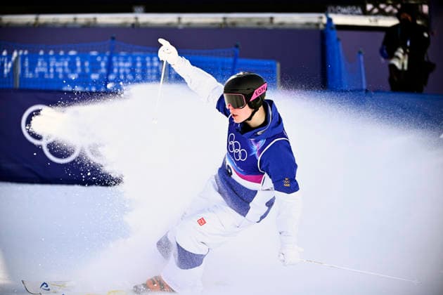 LIVIGNO, ITALY 20260215 Sweden s Walter Wallberg was defeated by Japan s Takuya Shimakawa during Sunday s quarterfinal in parallel moguls at the Olympics in Livigno, Italy. *** The image is included in the SPORTS PACKAGE. For others PAYMENT IMAGE *** LIVIGNO ITALY x10080x *** LIVIGNO, ITALY 20260215 Sweden s Walter Wallberg was defeated by Japan s Takuya Shimakawa during Sunday s quarterfinal in parallel moguls at the Olympics in Livigno, Italy The image is included in the SPORTS PACKAGE For others PAYMENT IMAGE LIVIGNO ITALY x10080x  Copyright: xFredrikxSandberg TTx OS 2026 PARALLELLPUCKEL