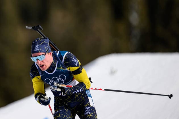 260215 Sebastian Samuelsson of Sweden competes in men s biathlon 12,5 km pursuit during day 9 of the 2026 Winter Olympics on February 15, 2026 in Anterselva. Photo: Jon Olav Nesvold BILDBYRAN COP 217 MB1329 skidskytte biathlon skiskyting Olympic Games, Olympische Spiele, Olympia, OS olympics winter olympics os ol olympiska spel vinter-os olympiske leker milano cortina 2026 milan cortina 2026 milano cortina 2026 olympic games milano cortina 2026 winter olympic games milano cortina-os milano cortina-ol vinter-ol 9 bbeng pursuit jaktstart *** 260215 Sebastian Samuelsson of Sweden competes in men s biathlon 12,5 km pursuit during day 9 of the 2026 Winter Olympics on February 15, 2026 in Anterselva Photo Jon Olav Nesvold BILDBYRAN COP 217 MB1329 biathlon biathlon olympic games olympics winter olympics os ol olympiska spel vinter os olympiske leker milano cortina 2026 milan cortina 2026 milano cortina 2026 olympic games milano cortina 2026 winter olympic games milano cortina os milano cortina ol vinter ol 9 bbeng pursuit jaktstart  Copyright: JONxOLAVxNESVOLD BB260215JE025