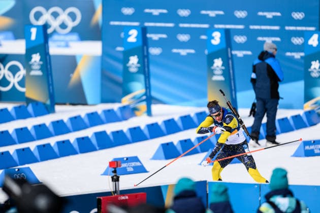 260215 Martin Ponsiluoma of Sweden competes in men s biathlon 12,5 km pursuit during day 9 of the 2026 Winter Olympics on February 15, 2026 in Anterselva. Photo: Jon Olav Nesvold BILDBYRAN COP 217 MB1329 skidskytte biathlon skiskyting Olympic Games, Olympische Spiele, Olympia, OS olympics winter olympics os ol olympiska spel vinter-os olympiske leker milano cortina 2026 milan cortina 2026 milano cortina 2026 olympic games milano cortina 2026 winter olympic games milano cortina-os milano cortina-ol vinter-ol 9 bbeng pursuit jaktstart *** 260215 Martin Ponsiluoma of Sweden competes in men s biathlon 12,5 km pursuit during day 9 of the 2026 Winter Olympics on February 15, 2026 in Anterselva Photo Jon Olav Nesvold BILDBYRAN COP 217 MB1329 biathlon biathlon olympic games olympics winter olympics os ol olympiska spel vinter os olympiske leker milano cortina 2026 milan cortina 2026 milano cortina 2026 olympic games milano cortina 2026 winter olympic games milano cortina os milano cortina ol vinter ol 9 bbeng pursuit jaktstart  Copyright: JONxOLAVxNESVOLD BB260215JE032