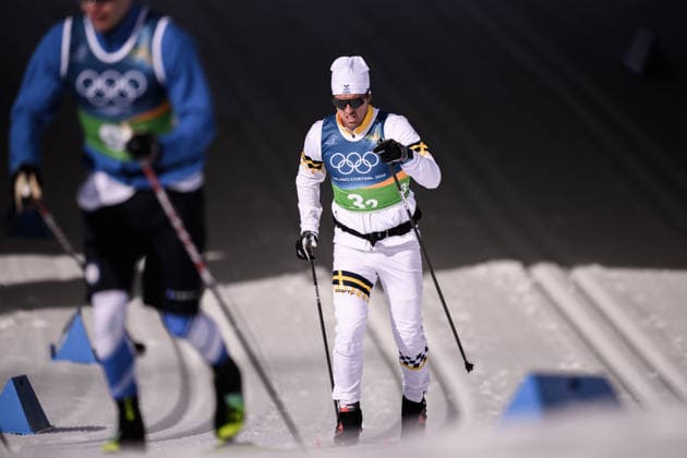 260215 Calle Halfvarsson of Sweden ahead of the men s 4 x 7.5km relay cross-country skiing race during day 9 of the 2026 Winter Olympics on February 15, 2026 in Val di Fiemme. Photo: Maxim Thore BILDBYRAN kod MT MT0983 skidor cross-country skiing langrenn Olympic Games, Olympische Spiele, Olympia, OS olympics winter olympics os ol olympiska spel vinter-os olympiske leker milano cortina 2026 milan cortina 2026 milano cortina 2026 olympic games milano cortina 2026 winter olympic games milano cortina-os milano cortina-ol vinter-ol 9 bbeng herr stafett sverige *** 260215 Calle Halfvarsson of Sweden ahead of the men s 4 x 7 5km relay cross country skiing race during day 9 of the 2026 Winter Olympics on February 15, 2026 in Val di Fiemme Photo Maxim Thore BILDBYRAN kod MT MT0983 skidor cross country skiing langrenn olympic games olympics winter olympics os ol olympiska spel vinter os olympiske leker milano cortina 2026 milan cortina 2026 milano cortina 2026 olympic games milano cortina 2026 winter olympic games milano cortina os milano cortina ol vinter ol 9 bbeng herr stafett sverige  Copyright: MAXIMxTHORE BB260215MT001