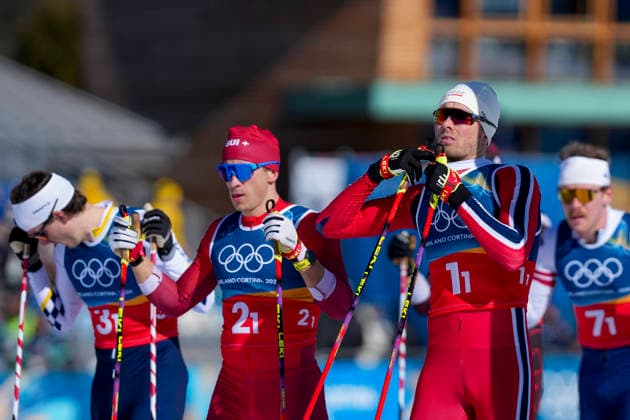 Winter Olympics in Milan Cortina 2026 Val di Fiemme, Italy 20260215. Emil Iversen from Norway during the men s cross-country skiing 4 x 7.5 km relay at Tesero CC-Stadium during the Winter Olympics in Milano Cortina 2026. Photo: Lise Aserud NTB Val di Fiemme Italy EDITORIAL USE ONLY. RESTRICTED USE FOR BETTING COMPANIES Ref:_SPOwajp0_5bWfU.jpg *** Winter Olympics in Milan Cortina 2026 Val di Fiemme, Italy 20260215 Emil Iversen from Norway during the men s cross country skiing 4 x 7 5 km relay at Tesero CC Stadium during the Winter Olympics in Milano Cortina 2026 Photo Lise Aserud NTB Val di Fiemme Italy EDITORIAL USE ONLY RESTRICTED USE FOR BETTING COMPANIES  Copyright: xLisexAserudx xNTBx