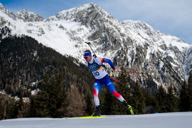XXV Winter Olympic Games, Olympische Spiele, Olympia, OS in Anterselva, Italy, on February 15, 2026. Biathlon Men s 12.5km Pursuit. Vitezslav Hornig from Czech Republic. (CTKxPhoto OndrejxDeml) CTKPhotoP2026021502567  CTKPhotoP2026021502567