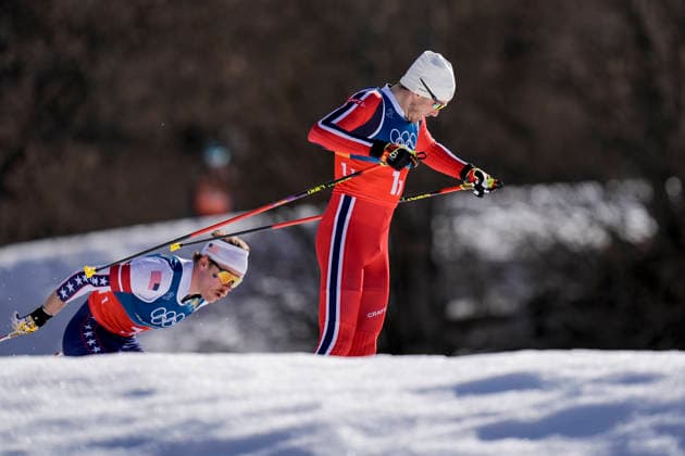 Winter Olympics in Milan Cortina 2026 Val di Fiemme, Italy 20260215. Emil Iversen from Norway during the men s cross-country skiing 4 x 7.5 km relay at Tesero CC-Stadium during the Winter Olympics in Milano Cortina 2026. Photo: Terje Pedersen NTB Val di Fiemme Italy EDITORIAL USE ONLY. RESTRICTED USE FOR BETTING COMPANIES Ref:_SPOpS06ShJYk2I.jpg *** Winter Olympics in Milan Cortina 2026 Val di Fiemme, Italy 20260215 Emil Iversen from Norway during the men s cross country skiing 4 x 7 5 km relay at Tesero CC Stadium during the Winter Olympics in Milano Cortina 2026 Photo Terje Pedersen NTB Val di Fiemme Italy EDITORIAL USE ONLY RESTRICTED USE FOR BETTING COMPANIES  Copyright: xTerjexPedersenx xNTBx