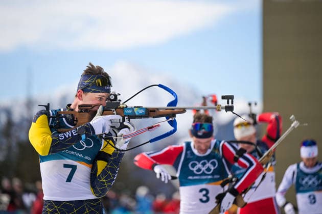 260215 Martin Ponsiluoma of Sweden competes in men s biathlon 12,5 km pursuit during day 9 of the 2026 Winter Olympics on February 15, 2026 in Anterselva. Photo: Mathias Bergeld BILDBYRAN kod MB MB1329 skidskytte biathlon skiskyting Olympic Games, Olympische Spiele, Olympia, OS olympics winter olympics os ol olympiska spel vinter-os olympiske leker milano cortina 2026 milan cortina 2026 milano cortina 2026 olympic games milano cortina 2026 winter olympic games milano cortina-os milano cortina-ol vinter-ol 9 bbeng pursuit jaktstart *** 260215 Martin Ponsiluoma of Sweden competes in men s biathlon 12,5 km pursuit during day 9 of the 2026 Winter Olympics on February 15, 2026 in Anterselva Photo Mathias Bergeld BILDBYRAN code MB MB1329 biathlon biathlon olympic games olympics olympics winter olympics os ol olympiska spel vinter os olympiske leker milano cortina 2026 milan cortina 2026 milano cortina 2026 olympic games milano cortina 2026 winter olympic games milano cortina os milano cortina ol vinter ol 9 bbeng pursuit jaktstart  Copyright: MATHIASxBERGELD BB260215MB038