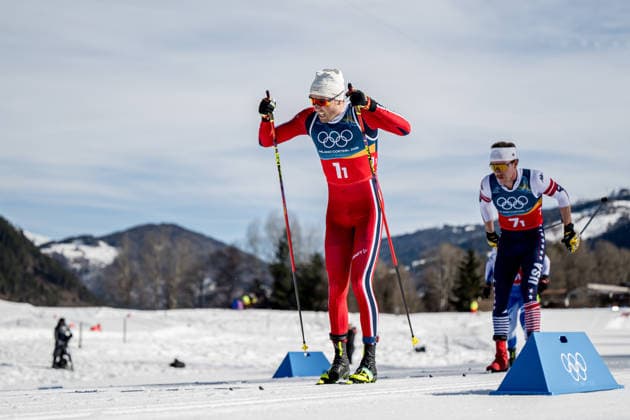 260215 Emil Iversen of Norway competes in the men s 4 x 7.5km relay cross-country skiing race during day 9 of the 2026 Winter Olympics on February 15, 2026 in Val di Fiemme. Photo: Maxim Thore BILDBYRAN kod MT MT0983 skidor cross-country skiing langrenn Olympic Games, Olympische Spiele, Olympia, OS olympics winter olympics os ol olympiska spel vinter-os olympiske leker milano cortina 2026 milan cortina 2026 milano cortina 2026 olympic games milano cortina 2026 winter olympic games milano cortina-os milano cortina-ol vinter-ol 9 bbeng herr stafett norge *** 260215 Emil Iversen of Norway competes in the men s 4 x 7 5km relay cross country skiing race during day 9 of the 2026 Winter Olympics on February 15, 2026 in Val di Fiemme Photo Maxim Thore BILDBYRAN kod MT MT0983 skidor cross country skiing langrenn olympic games olympics winter olympics os ol olympiska spel vinter os olympiske leker milano cortina 2026 milan cortina 2026 milano cortina 2026 olympic games milano cortina 2026 winter olympic games milano cortina os milano cortina ol vinter ol 9 bbeng herr relay norge  Copyright: MAXIMxTHORE BB260215MT008