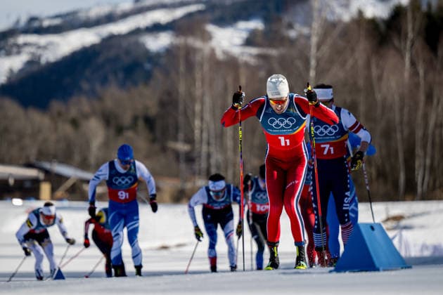 260215 Emil Iversen of Norway competes in the men s 4 x 7.5km relay cross-country skiing race during day 9 of the 2026 Winter Olympics on February 15, 2026 in Val di Fiemme. Photo: Maxim Thore BILDBYRAN kod MT MT0983 skidor cross-country skiing langrenn Olympic Games, Olympische Spiele, Olympia, OS olympics winter olympics os ol olympiska spel vinter-os olympiske leker milano cortina 2026 milan cortina 2026 milano cortina 2026 olympic games milano cortina 2026 winter olympic games milano cortina-os milano cortina-ol vinter-ol 9 bbeng herr stafett norge *** 260215 Emil Iversen of Norway competes in the men s 4 x 7 5km relay cross country skiing race during day 9 of the 2026 Winter Olympics on February 15, 2026 in Val di Fiemme Photo Maxim Thore BILDBYRAN kod MT MT0983 skidor cross country skiing langrenn olympic games olympics winter olympics os ol olympiska spel vinter os olympiske leker milano cortina 2026 milan cortina 2026 milano cortina 2026 olympic games milano cortina 2026 winter olympic games milano cortina os milano cortina ol vinter ol 9 bbeng herr relay norge  Copyright: MAXIMxTHORE BB260215MT010