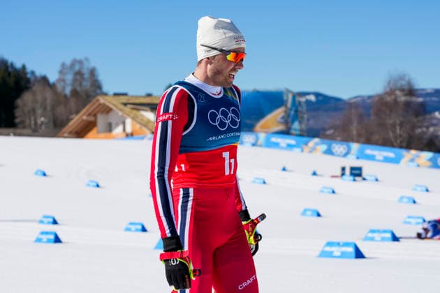 Winter Olympics in Milan Cortina 2026 Val di Fiemme, Italy 20260215. Emil Iversen from Norway during the men s cross-country skiing 4 x 7.5 km relay at Tesero CC-Stadium during the Winter Olympics in Milano Cortina 2026. Photo: Lise Aserud NTB Val di Fiemme Italy EDITORIAL USE ONLY. RESTRICTED USE FOR BETTING COMPANIES Ref:_SPOiEzT5zC1A7o.jpg *** Winter Olympics in Milan Cortina 2026 Val di Fiemme, Italy 20260215 Emil Iversen from Norway during the men s cross country skiing 4 x 7 5 km relay at Tesero CC Stadium during the Winter Olympics in Milano Cortina 2026 Photo Lise Aserud NTB Val di Fiemme Italy EDITORIAL USE ONLY RESTRICTED USE FOR BETTING COMPANIES  Copyright: xLisexAserudx xNTBx