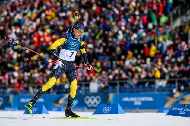 260215 Martin Ponsiluoma of Sweden competes in men s biathlon 12,5 km pursuit during day 9 of the 2026 Winter Olympics on February 15, 2026 in Anterselva. Photo: Mathias Bergeld BILDBYRAN kod MB MB1329 skidskytte biathlon skiskyting Olympic Games, Olympische Spiele, Olympia, OS olympics winter olympics os ol olympiska spel vinter-os olympiske leker milano cortina 2026 milan cortina 2026 milano cortina 2026 olympic games milano cortina 2026 winter olympic games milano cortina-os milano cortina-ol vinter-ol 9 bbeng pursuit jaktstart *** 260215 Martin Ponsiluoma of Sweden competes in men s biathlon 12,5 km pursuit during day 9 of the 2026 Winter Olympics on February 15, 2026 in Anterselva Photo Mathias Bergeld BILDBYRAN code MB MB1329 biathlon biathlon olympic games olympics olympics winter olympics os ol olympiska spel vinter os olympiske leker milano cortina 2026 milan cortina 2026 milano cortina 2026 olympic games milano cortina 2026 winter olympic games milano cortina os milano cortina ol vinter ol 9 bbeng pursuit jaktstart  Copyright: MATHIASxBERGELD BB260215MB044