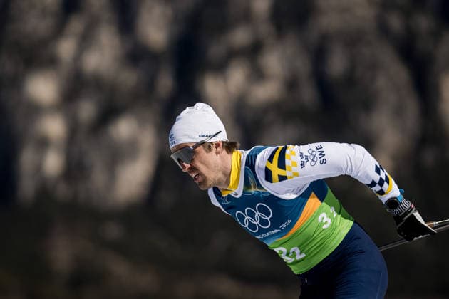 260215 Calle Halfvarsson of Sweden competes in the men s 4 x 7.5km relay cross-country skiing race during day 9 of the 2026 Winter Olympics on February 15, 2026 in Val di Fiemme. Photo: Maxim Thore BILDBYRAN kod MT MT0983 skidor cross-country skiing langrenn Olympic Games, Olympische Spiele, Olympia, OS olympics winter olympics os ol olympiska spel vinter-os olympiske leker milano cortina 2026 milan cortina 2026 milano cortina 2026 olympic games milano cortina 2026 winter olympic games milano cortina-os milano cortina-ol vinter-ol 9 bbeng herr stafett sverige *** 260215 Calle Halfvarsson of Sweden competes in the men s 4 x 7 5km relay cross country skiing race during day 9 of the 2026 Winter Olympics on February 15, 2026 in Val di Fiemme Photo Maxim Thore BILDBYRAN kod MT MT0983 skidor cross country skiing langrenn olympic games olympics winter olympics os ol olympiska spel vinter os olympiske leker milano cortina 2026 milan cortina 2026 milano cortina 2026 olympic games milano cortina 2026 winter olympic games milano cortina os milano cortina ol vinter ol 9 bbeng herr stafett sverige  Copyright: MAXIMxTHORE BB260215MT021