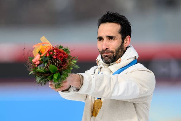 260215 Gold medalist Martin Fourcade of France during a retroactive medal ceremony for the Vancouver 2010 Winter Olympics, Biathlon men 15km mass start during day 9 of the 2026 Winter Olympics on February 15, 2026 in Anterselva. Photo: Jon Olav Nesvold BILDBYRAN COP 217 MB1329 skidskytte biathlon skiskyting Olympic Games, Olympische Spiele, Olympia, OS olympics winter olympics os ol olympiska spel vinter-os olympiske leker milano cortina 2026 milan cortina 2026 milano cortina 2026 olympic games milano cortina 2026 winter olympic games milano cortina-os milano cortina-ol vinter-ol 9 bbeng pursuit jaktstart *** 260215 Gold medalist Martin Fourcade of France during a retroactive medal ceremony for the Vancouver 2010 Winter Olympics, Biathlon men 15km mass start during day 9 of the 2026 Winter Olympics on February 15, 2026 in Anterselva Photo Jon Olav Nesvold BILDBYRAN COP 217 MB1329 biathlon biathlon olympic games olympics winter olympics os ol olympic games winter os olympic games milano cortina 2026 milan cortina 2026 milan cortina 2026 milan cortina 2026 olympic games milano cortina 2026 winter olympic games milano cortina os milano cortina ol winter ol 9 bbeng pursuit chase start  Copyright: JONxOLAVxNESVOLD BB260215JE067