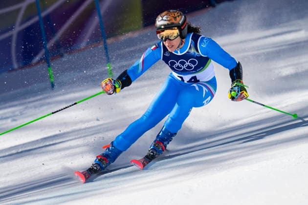 CORTINA, ITALY 20260215 Italy s Federica Brignone during the first run of the women s giant slalom during the Winter Olympics in Milan Cortina. CORTINA ITALY x10050x *** CORTINA, ITALY 20260215 Italy s Federica Brignone during the first run of the women s giant slalom during the Winter Olympics in Milan Cortina CORTINA ITALY x10050x  Copyright: xPontusxLundahl TTx 2026 OLYMPICS - ALPINE WOMEN S GIANT SLALOM