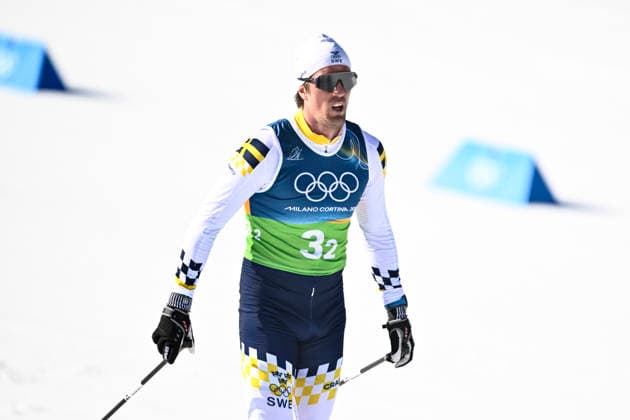 VAL DI FIEMME, ITALY 20260215 Sweden s Calle Halfvarsson during the second run of the men s 4 x 7.5 km relay during the Winter Olympics at the Tesero cross-country skiing stadium in Val di Fiemme, Italy. *** The image is included in the SPORTS PACKAGE. For others PAYMENT IMAGE *** VAL DI FIEMME ITALY x10430x *** VAL DI FIEMME, ITALY 20260215 Sweden s Calle Halfvarsson during the second run of the men s 4 x 7 5 km relay during the Winter Olympics at the Tesero cross country skiing stadium in Val di Fiemme, Italy The image is included in the SPORTS PACKAGE For others PAYMENT IMAGE VAL DI FIEMME ITALY x10430x  Copyright: xChristinexOlsson TTx 2026 OLYMPICS SKI RELAY MEN