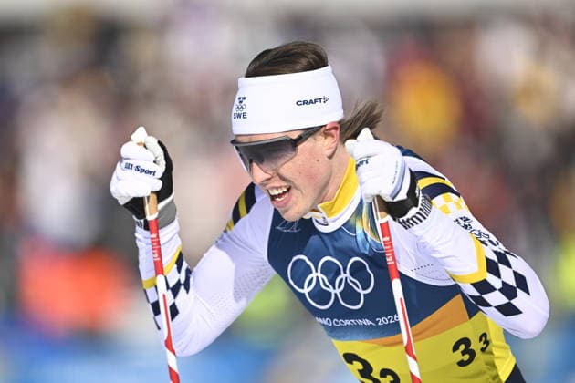 VAL DI FIEMME, ITALY 20260215 Sweden s William Poromaa on the third leg of the men s 4 x 7.5 km relay during the Winter Olympics at the Tesero cross-country skiing stadium in Val di Fiemme, Italy. *** The image is included in the SPORTS PACKAGE. For others PAYMENT IMAGE *** VAL DI FIEMME ITALY x10430x *** VAL DI FIEMME, ITALY 20260215 Sweden s William Poromaa on the third leg of the men s 4 x 7 5 km relay during the Winter Olympics at the Tesero cross country skiing stadium in Val di Fiemme, Italy The image is included in the SPORTS PACKAGE For others PAYMENT IMAGE VAL DI FIEMME ITALY x10430x  Copyright: xChristinexOlsson TTx 2026 OLYMPICS SKI RELAY MEN
