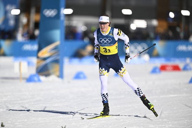 VAL DI FIEMME, ITALY 20260215 Sweden s William Poromaa on the third leg of the men s 4 x 7.5 km relay during the Winter Olympics at the Tesero cross-country skiing stadium in Val di Fiemme, Italy. *** The image is included in the SPORTS PACKAGE. For others PAYMENT IMAGE *** VAL DI FIEMME ITALY x10430x *** VAL DI FIEMME, ITALY 20260215 Sweden s William Poromaa on the third leg of the men s 4 x 7 5 km relay during the Winter Olympics at the Tesero cross country skiing stadium in Val di Fiemme, Italy The image is included in the SPORTS PACKAGE For others PAYMENT IMAGE VAL DI FIEMME ITALY x10430x  Copyright: xChristinexOlsson TTx 2026 OLYMPICS SKI RELAY MEN