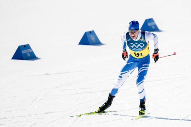 260215 Arsi Ruuskanen of Finland competes in the men s 4 x 7.5km relay cross-country skiing race during day 9 of the 2026 Winter Olympics on February 15, 2026 in Val di Fiemme. Photo: Maxim Thore BILDBYRAN kod MT MT0983 skidor cross-country skiing langrenn Olympic Games, Olympische Spiele, Olympia, OS olympics winter olympics os ol olympiska spel vinter-os olympiske leker milano cortina 2026 milan cortina 2026 milano cortina 2026 olympic games milano cortina 2026 winter olympic games milano cortina-os milano cortina-ol vinter-ol 9 bbeng herr stafett *** 260215 Arsi Ruuskanen of Finland competes in the men s 4 x 7 5km relay cross country skiing race during day 9 of the 2026 Winter Olympics on February 15, 2026 in Val di Fiemme Photo Maxim Thore BILDBYRAN kod MT MT0983 skidor cross country skiing langrenn olympic games olympics winter olympics os ol olympiska spel vinter os olympiske leker milano cortina 2026 milan cortina 2026 milano cortina 2026 olympic games milano cortina 2026 winter olympic games milano cortina os milano cortina ol vinter ol 9 bbeng herr relay  Copyright: MAXIMxTHORE BB260215MT039