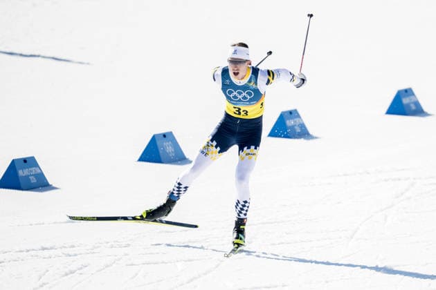 260215 William Poromaa of Sweden competes in the men s 4 x 7.5km relay cross-country skiing race during day 9 of the 2026 Winter Olympics on February 15, 2026 in Val di Fiemme. Photo: Maxim Thore BILDBYRAN kod MT MT0983 skidor cross-country skiing langrenn Olympic Games, Olympische Spiele, Olympia, OS olympics winter olympics os ol olympiska spel vinter-os olympiske leker milano cortina 2026 milan cortina 2026 milano cortina 2026 olympic games milano cortina 2026 winter olympic games milano cortina-os milano cortina-ol vinter-ol 9 bbeng herr stafett sverige *** 260215 William Poromaa of Sweden competes in the men s 4 x 7 5km relay cross country skiing race during day 9 of the 2026 Winter Olympics on February 15, 2026 in Val di Fiemme Photo Maxim Thore BILDBYRAN kod MT MT0983 skidor cross country skiing langrenn olympic games olympics winter olympics os ol olympiska spel vinter os olympiske leker milano cortina 2026 milan cortina 2026 milano cortina 2026 olympic games milano cortina 2026 winter olympic games milano cortina os milano cortina ol vinter ol 9 bbeng herr stafett sverige  Copyright: MAXIMxTHORE BB260215MT045