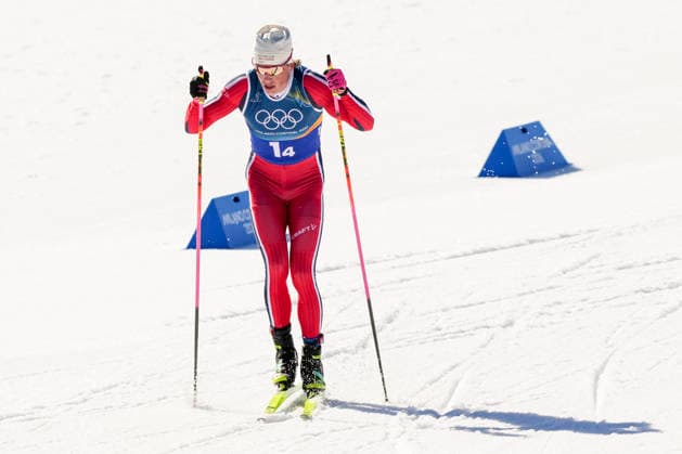 Winter Olympics in Milan Cortina 2026 Val di Fiemme, Italy 20260215. Johannes Hosflot Klaebo from Norway during the men s cross-country skiing 4 x 7.5 km relay at Tesero CC-Stadium during the Winter Olympics in Milano Cortina 2026. Photo: Lise Aserud NTB Val di Fiemme Italy EDITORIAL USE ONLY. RESTRICTED USE FOR BETTING COMPANIES Ref:_SPO7MdbIChBH7E.jpg *** Winter Olympics in Milan Cortina 2026 Val di Fiemme, Italy 20260215 Johannes Hosflot Klaebo from Norway during the men s cross country skiing 4 x 7 5 km relay at Tesero CC Stadium during the Winter Olympics in Milano Cortina 2026 Photo Lise Aserud NTB Val di Fiemme Italy EDITORIAL USE ONLY RESTRICTED USE FOR BETTING COMPANIES  Copyright: xLisexAserudx xNTBx