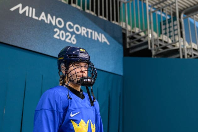 260215 Nicole Hall of Sweden ahead of an Ice hockey, Eishockey practice session during day 9 of the 2026 Winter Olympics on February 15, 2026 in Milan. Photo: Emma Wallskog BILDBYRAN kod EW EW0636 ishockey ice hockey Olympic Games, Olympische Spiele, Olympia, OS olympics winter olympics os ol olympiska spel vinter-os olympiske leker milano cortina 2026 milan cortina 2026 milano cortina 2026 olympic games milano cortina 2026 winter olympic games milano cortina-os milano cortina-ol vinter-ol 9 bbeng dam sverige sweden *** 260215 Nicole Hall of Sweden ahead of an ice hockey practice session during day 9 of the 2026 Winter Olympics on February 15, 2026 in Milan Photo Emma Wallskog BILDBYRAN code EW EW0636 ice hockey ice hockey olympic games olympics winter olympics os ol olympiska spel vinter os olympiske leker milano cortina 2026 milan cortina 2026 milano cortina 2026 olympic games milano cortina 2026 winter olympic games milano cortina os milano cortina ol vinter ol 9 bbeng dam sverige sweden  Copyright: EMMAxWALLSKOG BB260215EW002