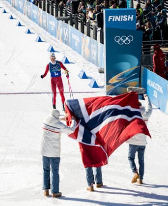 260215 Emil Iversen, Martin Lowstrom Nyenget, Einar Hedegart and Johannes Hosflot Klaebo of Norway celebrate after winning the men s 4 x 7.5km relay cross-country skiing race during day 9 of the 2026 Winter Olympics on February 15, 2026 in Val di Fiemme. Photo: Maxim Thore BILDBYRAN kod MT MT0983 skidor cross-country skiing langrenn Olympic Games, Olympische Spiele, Olympia, OS olympics winter olympics os ol olympiska spel vinter-os olympiske leker milano cortina 2026 milan cortina 2026 milano cortina 2026 olympic games milano cortina 2026 winter olympic games milano cortina-os milano cortina-ol vinter-ol 9 bbeng herr stafett norge jubel *** 260215 Emil Iversen, Martin Lowstrom Nyenget, Einar Hedegart and Johannes Hosflot Klaebo of Norway celebrate after winning the men s 4 x 7 5km relay cross country skiing race during day 9 of the 2026 Winter Olympics on February 15, 2026 in Val di Fiemme Photo Maxim Thore BILDBYRAN kod MT MT0983 skidor cross country skiing langrenn olympic games olympics winter olympics os ol olympiska spel vinter os olympiske leker milano cortina 2026 milan cortina 2026 milano cortina 2026 olympic games milano cortina 2026 winter olympic games milano cortina os milano cortina ol vinter ol 9 bbeng herr relay norge jubel  Copyright: MAXIMxTHORE BB260215MT059