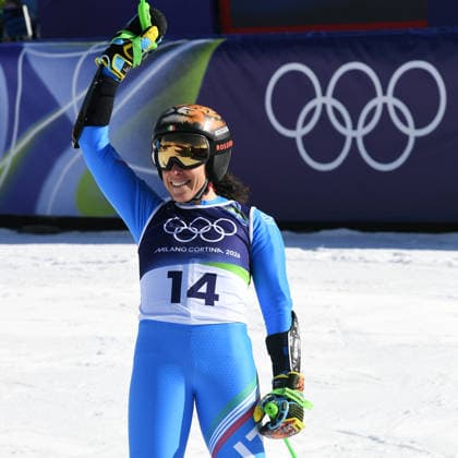 CORTINA, MICO 2026 OLYMPICS, WOMEN S GIANT SLALOM, FIRST RUN, PICTURED: FEDERICA BRIGNONE  Copyright: xFrancescaxViecelix xipa-agency.netx xFrancescaxViecelix IPA_Agency_IPA71544642