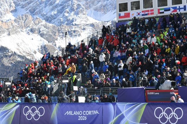 CORTINA, MICO OLYMPICS 2026, WOMEN S GIANT SLALOM, FIRST RUN, PHOTO: PUBLIC  Copyright: xFrancescaxViecelix xipa-agency.netx xFrancescaxViecelix IPA_Agency_IPA71544670
