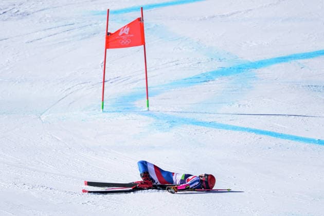 260215 Camille Cerutti of France looks dejected after competing in women s alpine skiing giant slalom during day 9 of the 2026 Winter Olympics on February 15, 2026 in Cortina. Photo: Joel Marklund BILDBYRAN kod JM JM0793 bbeng alpint alpine skiing Olympic Games, Olympische Spiele, Olympia, OS olympics winter olympics os ol olympiska spel vinter-os olympiske leker milano cortina 2026 milan cortina 2026 milano cortina 2026 olympic games milano cortina 2026 winter olympic games milano cortina-os milano cortina-ol vinter-ol giant slalom storslalom storslalam dam frankrike *** 260215 Camille Cerutti of France looks dejected after competing in women s alpine skiing giant slalom during day 9 of the 2026 Winter Olympics on February 15, 2026 in Cortina Photo Joel Marklund BILDBYRAN kod JM JM0793 bbeng alpine alpine skiing olympic games olympics winter olympics os ol olympiska spel vinter os olympiske leker milano cortina 2026 milan cortina 2026 milano cortina 2026 olympic games milano cortina 2026 winter olympic games milano cortina os milano cortina ol vinter ol giant slalom storslalom storslalam dam frankrike  Copyright: JOELxMARKLUND BB260215JM115