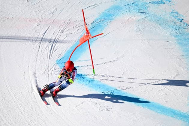 OLYMPICS - Winter Olympic Games, Olympische Spiele, Olympia, OS Milano Cortina 2026 CORTINA D AMPEZZO,ITALY,15.FEB.26 - OLYMPICS, ALPINE SKIING - Winter Olympic Games Milano Cortina 2026, giant slalom, women.. Image shows Madeleine Sylvester-Davik (NOR).  GEPAxpictures xAlexanderxSolc