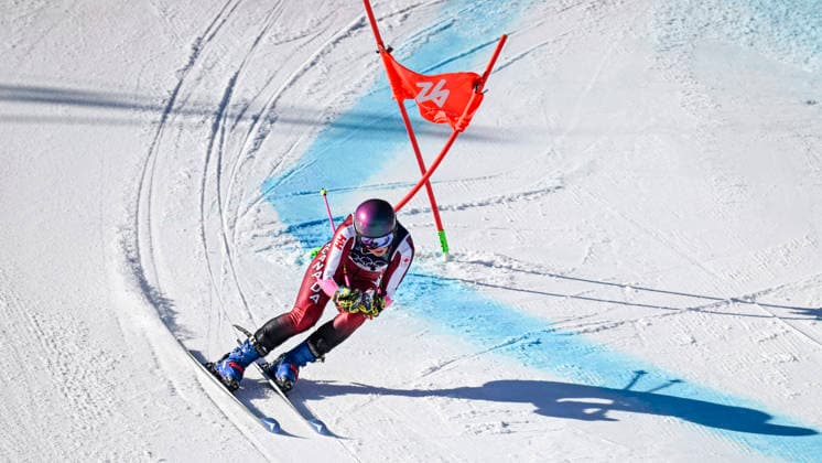 OLYMPICS - Winter Olympic Games, Olympische Spiele, Olympia, OS Milano Cortina 2026 CORTINA D AMPEZZO,ITALY,15.FEB.26 - OLYMPICS, ALPINE SKIING - Winter Olympic Games Milano Cortina 2026, giant slalom, women.. Image shows Britt Richardson (CAN).  GEPAxpictures xAlexanderxSolc