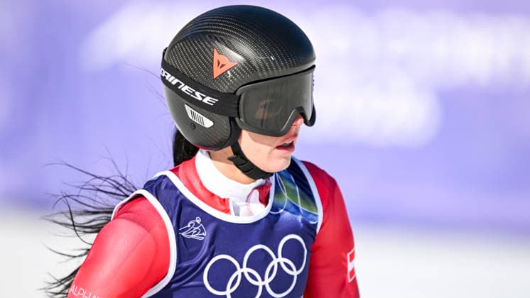 OLYMPICS - Winter Olympic Games, Olympische Spiele, Olympia, OS Milano Cortina 2026 CORTINA D AMPEZZO,ITALY,15.FEB.26 - OLYMPICS, ALPINE SKIING - Winter Olympic Games Milano Cortina 2026, giant slalom, women.. Image shows Stephanie Brunner (AUT).  GEPAxpictures xAlexanderxSolc