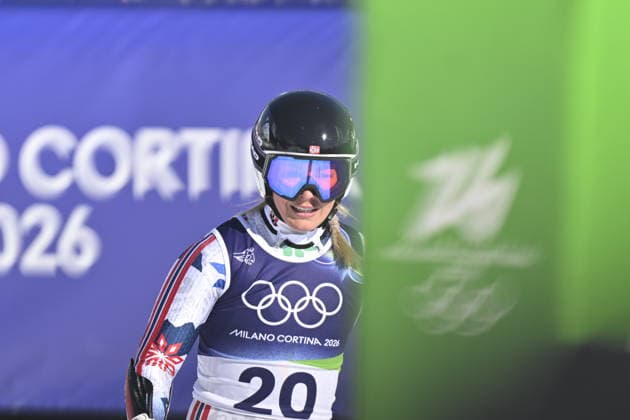 CORTINA, ITALY 20260215 Kajsa Vickhoff Lie, Norway, in the finish area after finishing the second run of the women s giant slalom in Cortina during the Winter Olympics in Milan Cortina, Italy. *** The image is included in the SPORTS PACKAGE. For others PAYMENT IMAGE *** CORTINA ITALY x10050x *** CORTINA, ITALY 20260215 Kajsa Vickhoff Lie, Norway, in the finish area after finishing the second run of the women s giant slalom in Cortina during the Winter Olympics in Milan Cortina, Italy The image is included in the SPORTS PACKAGE For others PAYMENT IMAGE CORTINA ITALY x10050x  Copyright: xPontusxLundahl TTx 2026 OLYMPICS ALPINE GIAN SLALOM WOMEN
