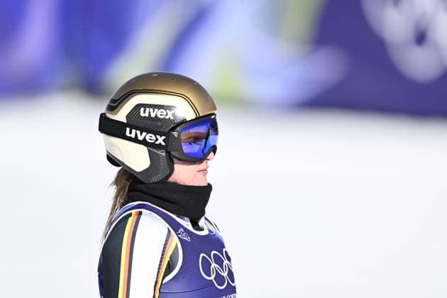 CORTINA, ITALY 20260215 Emma Aicher, Germany, in the finish area after the second run of the women s giant slalom in Cortina during the Winter Olympics in Milan Cortina, Italy. *** The image is included in the SPORTS PACKAGE. For others PAID IMAGE *** CORTINA ITALY x10050x *** CORTINA, ITALY 20260215 Emma Aicher, Germany, in the finish area after the second run of the women s giant slalom in Cortina during the Winter Olympics in Milan Cortina, Italy The image is included in the SPORTS PACKAGE For others PAID IMAGE CORTINA ITALY x10050x  Copyright: xPontusxLundahl TTx 2026 OLYMPICS ALPINE GIANT SLALOM WOMEN
