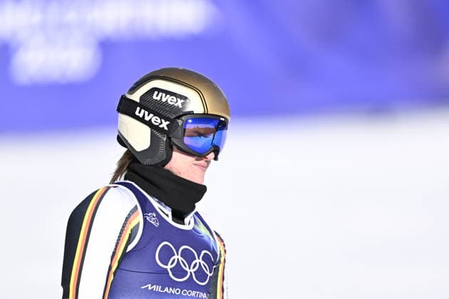 CORTINA, ITALY 20260215 Emma Aicher, Germany, in the finish area after the second run of the women s giant slalom in Cortina during the Winter Olympics in Milan Cortina, Italy. *** The image is included in the SPORTS PACKAGE. For others PAID IMAGE *** CORTINA ITALY x10050x *** CORTINA, ITALY 20260215 Emma Aicher, Germany, in the finish area after the second run of the women s giant slalom in Cortina during the Winter Olympics in Milan Cortina, Italy The image is included in the SPORTS PACKAGE For others PAID IMAGE CORTINA ITALY x10050x  Copyright: xPontusxLundahl TTx 2026 OLYMPICS ALPINE GIAN SLALOM WOMEN