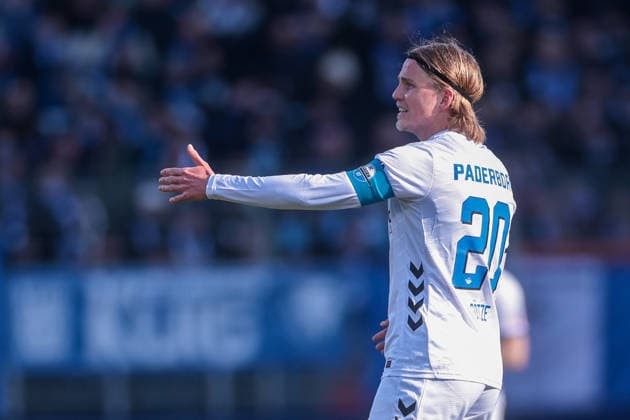 15.02.2026, Fussball, Saison 2025 2026, 2. Bundesliga, 22. Spieltag, VfL Bochum 1848 - SC Paderborn 07, Felix Götze (SC Paderborn 07), Bochum Vonovia Ruhrstadion NRW Deutschland xRHR-FOTO DEx