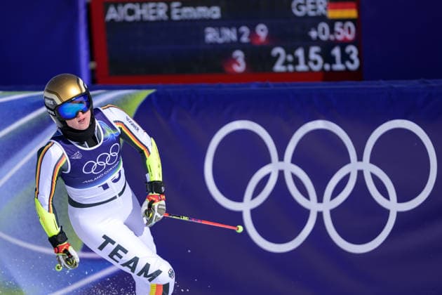 260215 Emma Aicher of Germany after competing in women s alpine skiing giant slalom during day 9 of the 2026 Winter Olympics on February 15, 2026 in Cortina. Photo: Joel Marklund BILDBYRAN kod JM JM0793 bbeng alpint alpine skiing Olympic Games, Olympische Spiele, Olympia, OS olympics winter olympics os ol olympiska spel vinter-os olympiske leker milano cortina 2026 milan cortina 2026 milano cortina 2026 olympic games milano cortina 2026 winter olympic games milano cortina-os milano cortina-ol vinter-ol giant slalom storslalom storslalam dam tyskland *** 260215 Emma Aicher of Germany after competing in women s alpine skiing giant slalom during day 9 of the 2026 Winter Olympics on February 15, 2026 in Cortina Photo Joel Marklund BILDBYRAN kod JM JM0793 bbeng alpint alpine skiing olympic games olympics winter olympics os ol olympiska spel vinter os olympiske leker milano cortina 2026 milan cortina 2026 milano cortina 2026 olympic games milano cortina 2026 winter olympic games milano cortina os milano cortina ol vinter ol giant slalom storslalom storslalam dam tyskland  Copyright: JOELxMARKLUND BB260215JM123