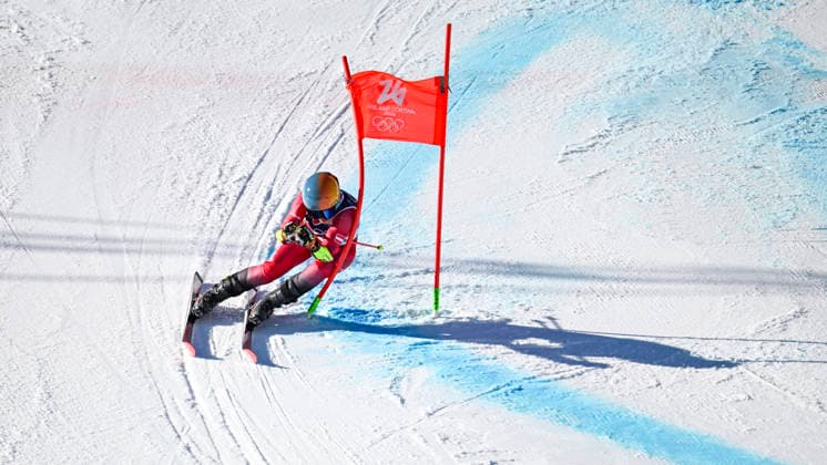 OLYMPICS - Winter Olympic Games, Olympische Spiele, Olympia, OS Milano Cortina 2026 CORTINA D AMPEZZO,ITALY,15.FEB.26 - OLYMPICS, ALPINE SKIING - Winter Olympic Games Milano Cortina 2026, giant slalom, women.. Image shows Julia Scheib (AUT).  GEPAxpictures xAlexanderxSolc