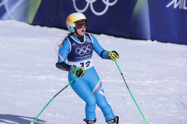 Lara Della Mea (ITA) during Olympic Winter games, Winterspiele,Spiele, Summer games Milano-Cortina 2026, Alpine Skiing Women s Giant Slalom on February 15, 2026 at Tofane Alpine Skiing Centre in Cortina d Ampezzo, Italy  Copyright: xLucianoxMariaxBisi IPAxSportx xipa-agency.netx xx IPA_71548349 IPA_Agency_IPA71548349