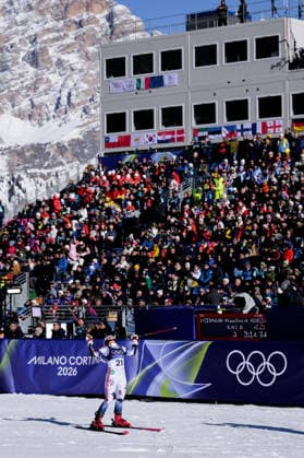 260215 Mina Fuerst Holtmann of Norway after competing in women s alpine skiing giant slalom during day 9 of the 2026 Winter Olympics on February 15, 2026 in Cortina. Photo: Joel Marklund BILDBYRAN kod JM JM0793 bbeng alpint alpine skiing Olympic Games, Olympische Spiele, Olympia, OS olympics winter olympics os ol olympiska spel vinter-os olympiske leker milano cortina 2026 milan cortina 2026 milano cortina 2026 olympic games milano cortina 2026 winter olympic games milano cortina-os milano cortina-ol vinter-ol giant slalom storslalom storslalam dam norge jubel *** 260215 Mina Fuerst Holtmann of Norway after competing in women s alpine skiing giant slalom during day 9 of the 2026 Winter Olympics on February 15, 2026 in Cortina Photo Joel Marklund BILDBYRAN kod JM JM0793 bbeng alpine alpine skiing olympic games olympics winter olympics os ol olympiska spel vinter os olympiske leker milano cortina 2026 milan cortina 2026 milano cortina 2026 olympic games milano cortina 2026 winter olympic games milano cortina os milano cortina ol vinter ol giant slalom storslalom storslalam dam norge jubel  Copyright: JOELxMARKLUND BB260215JM128