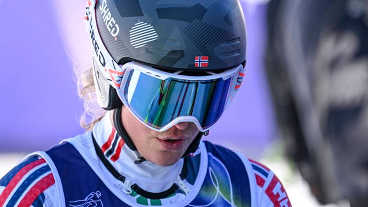 OLYMPICS - Winter Olympic Games, Olympische Spiele, Olympia, OS Milano Cortina 2026 CORTINA D AMPEZZO,ITALY,15.FEB.26 - OLYMPICS, ALPINE SKIING - Winter Olympic Games Milano Cortina 2026, giant slalom, women.. Image shows Mina Fuerst Holtmann (NOR).  GEPAxpictures xAlexanderxSolc