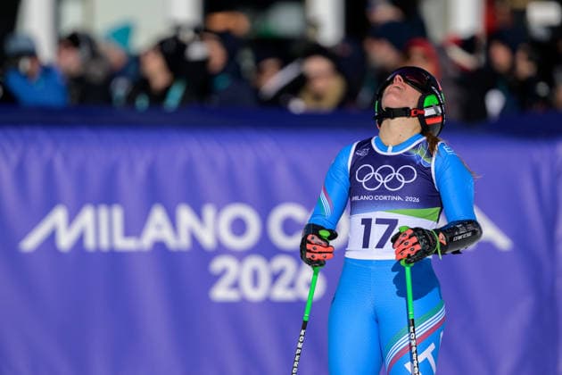 260215 Sofia Goggia of Italy after competing in women s alpine skiing giant slalom during day 9 of the 2026 Winter Olympics on February 15, 2026 in Cortina. Photo: Joel Marklund BILDBYRAN kod JM JM0793 bbeng alpint alpine skiing Olympic Games, Olympische Spiele, Olympia, OS olympics winter olympics os ol olympiska spel vinter-os olympiske leker milano cortina 2026 milan cortina 2026 milano cortina 2026 olympic games milano cortina 2026 winter olympic games milano cortina-os milano cortina-ol vinter-ol giant slalom storslalom storslalam dam italien depp *** 260215 Sofia Goggia of Italy after competing in women s alpine skiing giant slalom during day 9 of the 2026 Winter Olympics on February 15, 2026 in Cortina Photo Joel Marklund BILDBYRAN kod JM JM0793 bbeng alpine alpine skiing olympic games olympics winter olympics os ol olympiska spel vinter os olympiske leker milano cortina 2026 milan cortina 2026 milano cortina 2026 olympic games milano cortina 2026 winter olympic games milano cortina os milano cortina ol vinter ol giant slalom storslalom storslalam dam italien depp  Copyright: JOELxMARKLUND BB260215JM139
