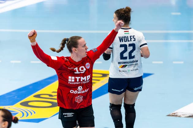 15.02.2026, GER, Handball, Frauen, Saison 2025 2026, EHF European League , Gruppenphase, Thueringer HC - Motherson Mosonmagyarovari KC Luca Farago (Thueringer HC,19) 99947 Bad Langensalza Salza Halle Sporthalle Mehrz Thüringen Deutschland