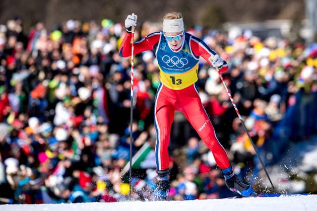 OLYMPICS - Winter Olympic Games, Olympische Spiele, Olympia, OS Milano Cortina 2026 TESERO,ITALY,15.FEB.26 - OLYMPICS, NORDIC SKIING, CROSS COUNTRY SKIING - Winter Olympic Games Milano Cortina 2026, 4X7.5km relay, men. Image shows Einar Hedegart (NOR).  GEPAxpictures xMatthiasxTrinkl