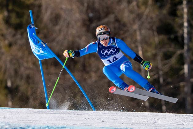 Alpine Skiing - Milano Cortina 2026 Winter Olympics: Day 9 Federica Brignone competes in the second run of the women s giant slalom event during the Milano Cortina 2026 Winter Olympic Games, Olympische Spiele, Olympia, OS at the Tofane Alpine Skiing Centre in Cortina d Ampezzo on February 15, 2026. Cortina d Ampezzo Italy  Copyright: xAndrzejxIwanczukx originalFilename:iwanczuk-alpinesk260215_npt2N.jpg